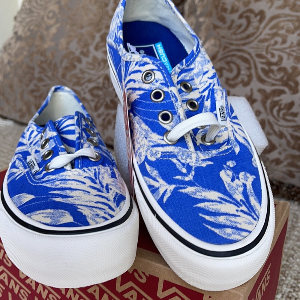 Vans Authentic Sf Floral Linen Trbl/Marshmallow WM - Picture 8 of 16